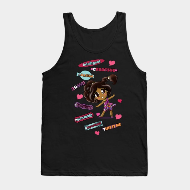 Indian Girl Tank Top by treasured-gift